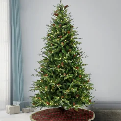 7.5 ft. Pre-Lit Skykomish Pine Tree with LED Lights