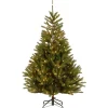 6.5 ft. Pre-Lit Topeka Spruce Tree with Clear Lights
