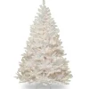 6.5 ft. Pre-Lit Winchester Pine White Tree with Clear Lights