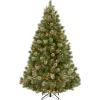 7.5 ft. Pre-Lit Wispy Willow Grande Medium Tree with Clear Lights