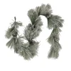 7 ft. Snowy Long Needle Plastic Garland