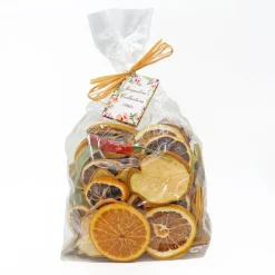 6 in. 250 Gram Mixed Potpourri- Citrus, Sliced Red and Green Apples, Red Chiles, and Eucalyptus Leaves