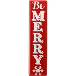 31 in. Be Merry Holiday Wall Sign