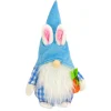 11 in. Blue Easter Bunny Gnome Table Decoration