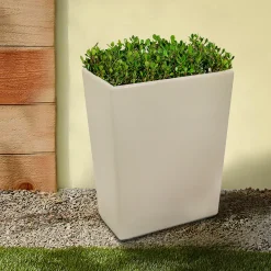 27 in. Flower Planter with Color Changing LED Lights