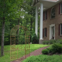 93 in. Garden Accents Gated Archway