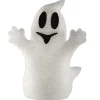 9 in. Halloween Changes Color White Ghost Decoration with LED Lights
