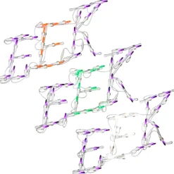 18 in. Halloween EEK Sign Lighted Sign Decoration with LED Lights