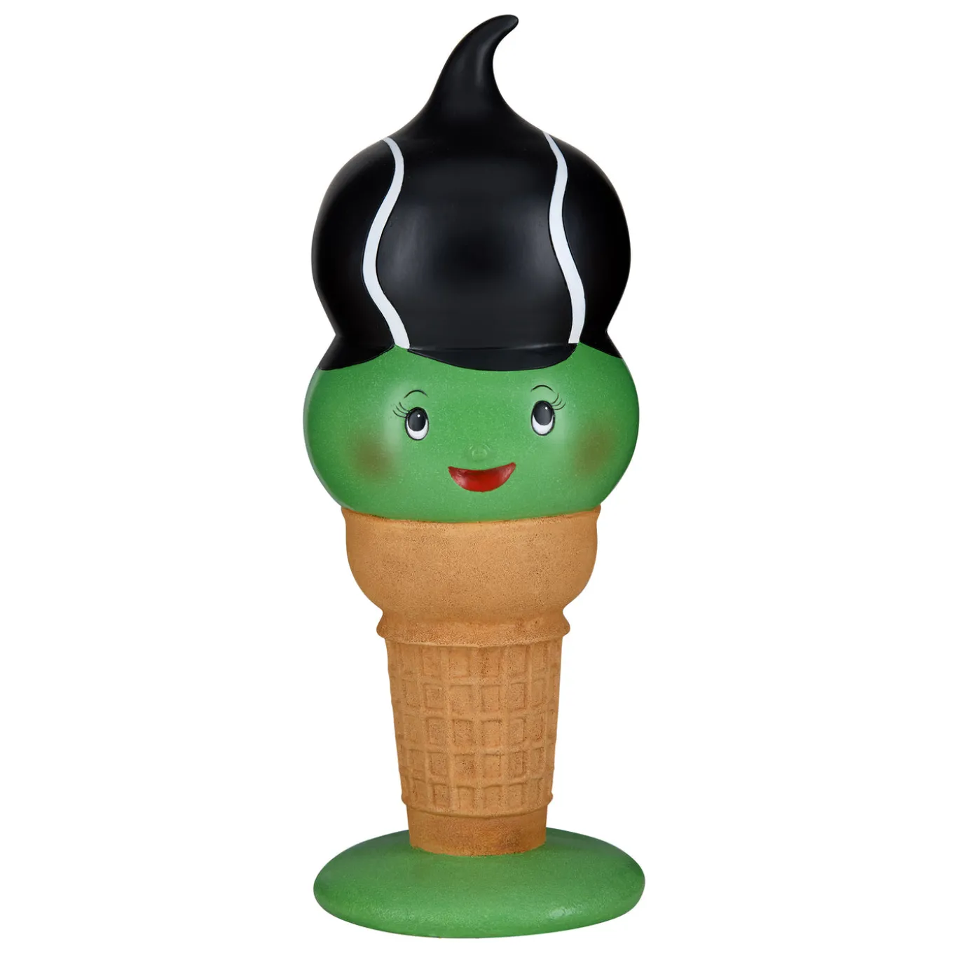 14 in. Halloween Frankenstein I-Scream Cone Tabletop Decoration