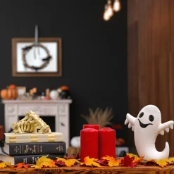 9 in. Halloween Happy Ghost Tabletop Decoration