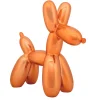 11 in. Halloween Orange Balloon Dog Figurine