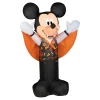 42 in. Halloween Vampire Mickey Mouse Inflatable Decoration