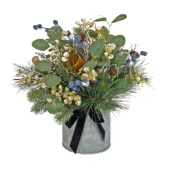 17 in. HGTV Home Collection Swiss Chic Arrangement