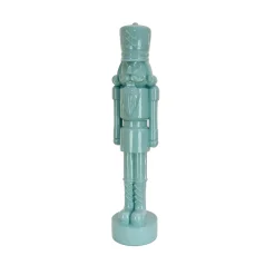 12 in. HGTV Home Collection Nutcracker Christmas Decor, Icy Blue