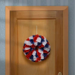 14 in. Patriotic Rose Wreath