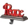 8.7 in. Peace Stocking Holder