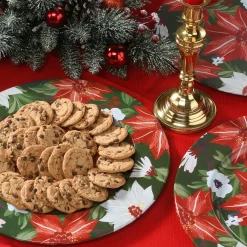 13 in. 4-Piece Holiday Plate Set