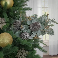 27 in. Pine and Eucalyptus Plastic Spray