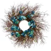 24 in. Spring Blueberry Twig Wreath