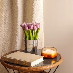 9 in. Spring Mauve Tulip Bouquet