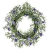 19 in. Spring Wreath with Lavender and Rosemary