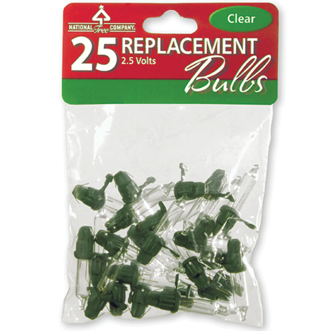 2.5 Volts 25-Pack White Incandescent Replacement Bulbs