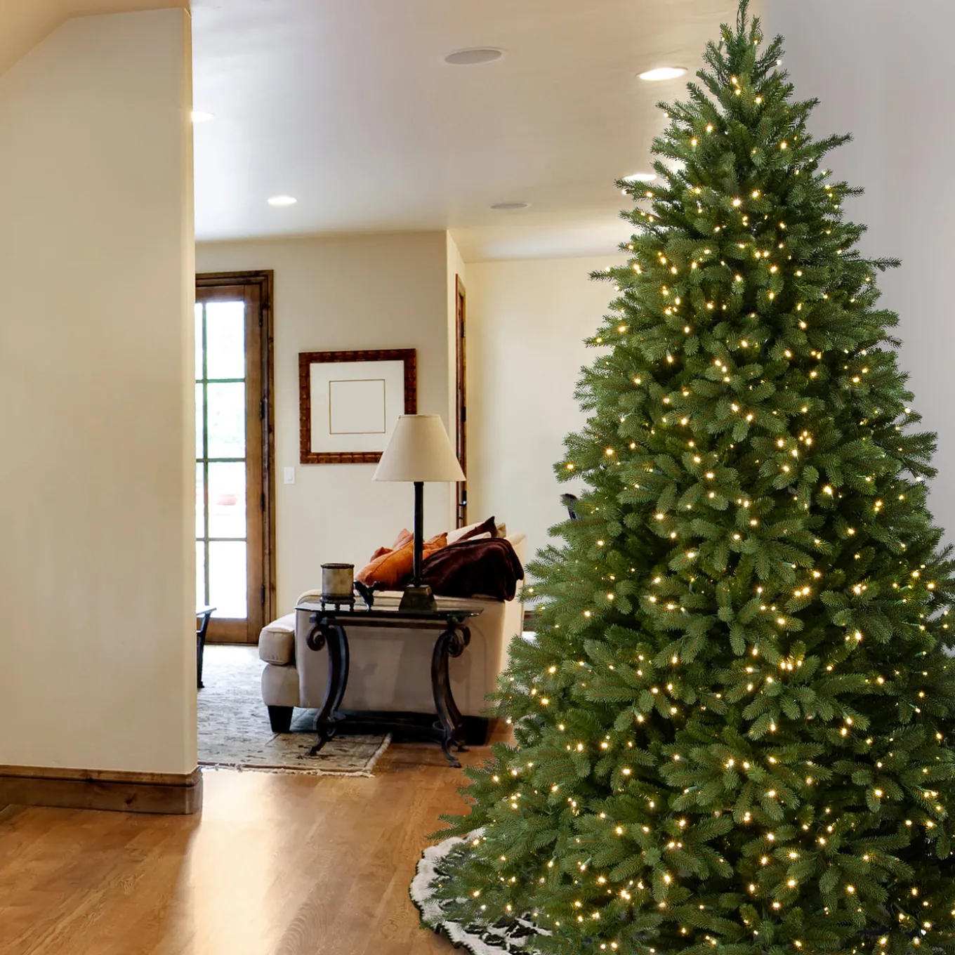 9ft. Pre-Lit Jersey Fraser Fir Tree with Clear Lights