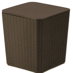 43L Capacity Arendal Collection Wicker Texture All-Weather Storage Box