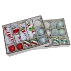 24-Piece HGTV Home Collection Nostalgic Traditions Ornaments