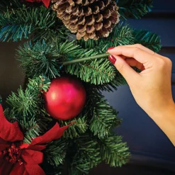 Scented Ornaments, 2 Pack- 6ct Bottle, White Winter Fir, Fragrance-Infused Paper Sticks