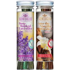 Scentsicles, 6pc Stick, 1 Sun-Soaked Lavender/1 Into the Vanilla Woods- 2 pack