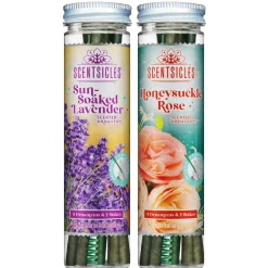 Scentsicles, 6pc Stick, 1 Sun-Soaked Lavender/1 Honeysuckle Rose- 2 pack