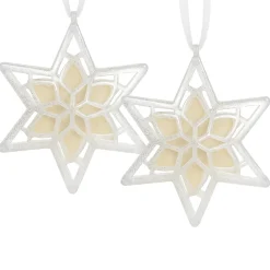 Scentsicles, Scented Star Ornament, White Winter Fir, 2-Pack
