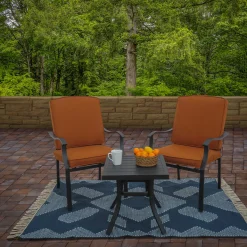 4x6 ft. Indigo Blue Hand Woven Outdoor Rug
