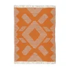 4x6 ft. Papaya Hand Woven Outdoor Rug